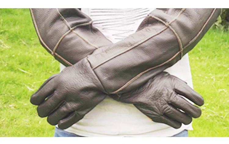 Guantes para perros y gatos resistentes a mordeduras y arañazos, protección para el manejo de animales, tendones fuertes, baño de animales, suministros de aseo impermeables - Imagen 19