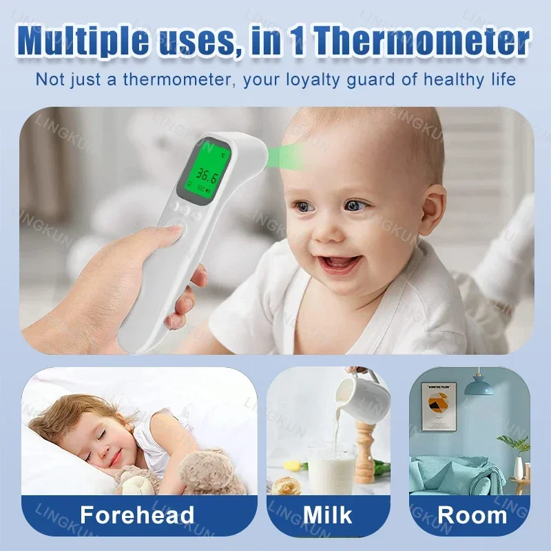 Termómetro infrarrojo digital para mascotas, medición rápida de temperatura, termómetro médico portátil sin contacto para mascotas. - Imagen 24