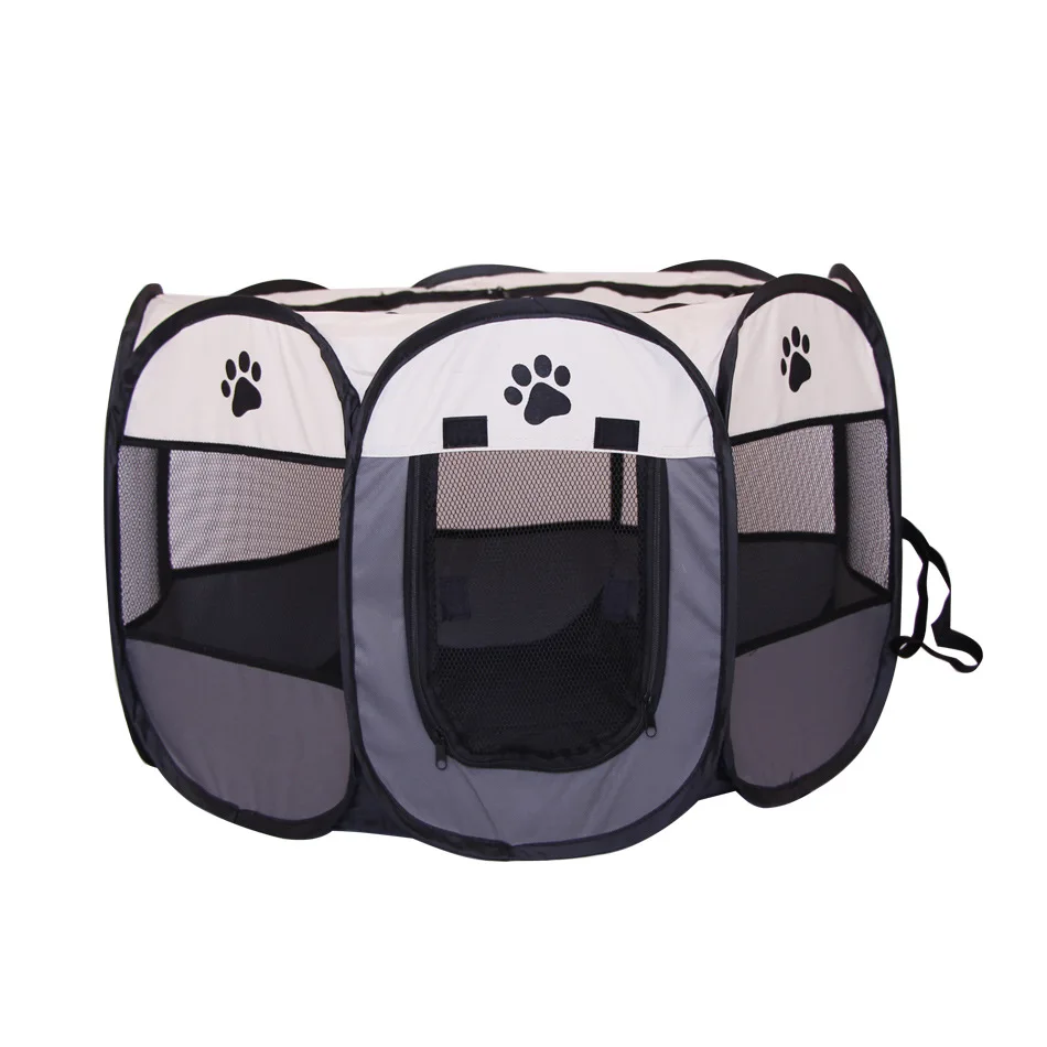 Tienda de campaña desmontable para mascotas de verano, tamaño S/M/L, para sala de partos de gatos, cama para perros al aire libre - Imagen 7