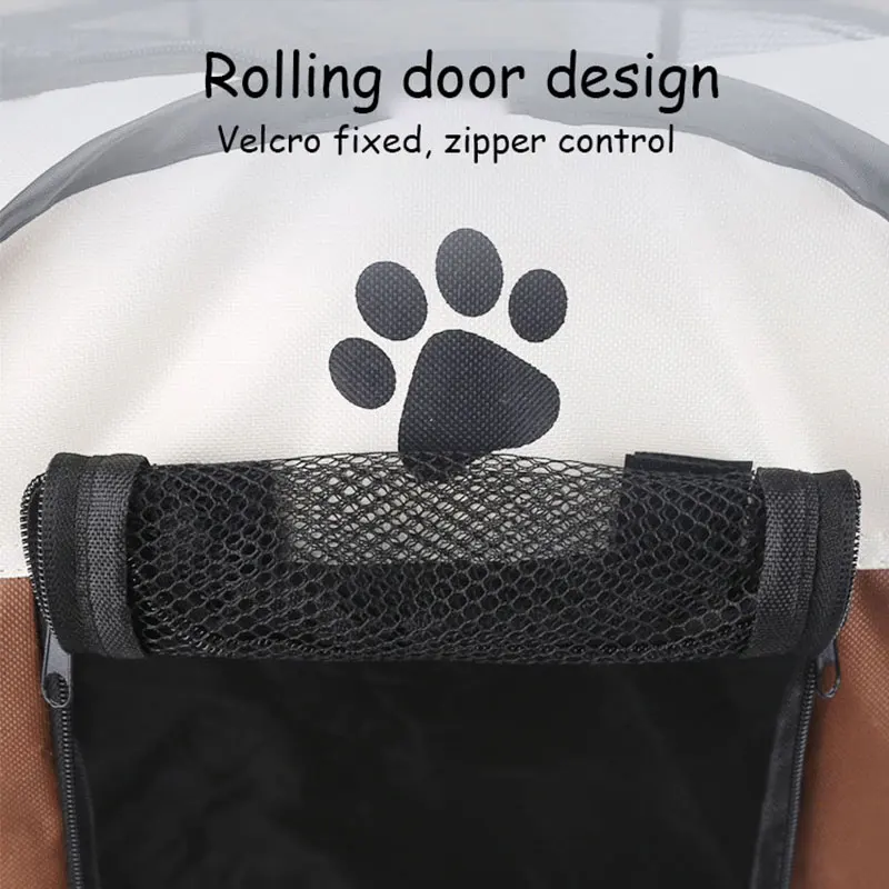 Tienda de campaña desmontable para mascotas de verano, tamaño S/M/L, para sala de partos de gatos, cama para perros al aire libre - Imagen 4