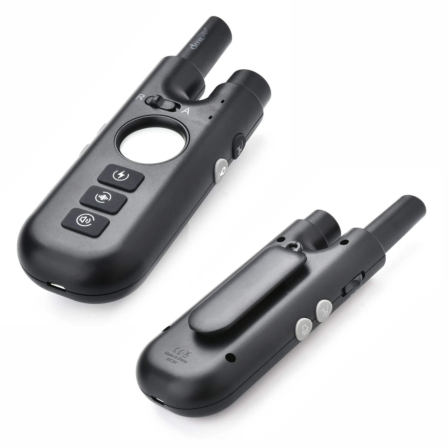 Collar antiladridos 2 en 1 para adiestramiento canino, collar antiladridos recargable de 800 m, collar eléctrico para perros con control remoto, resistente al agua. - Imagen 25
