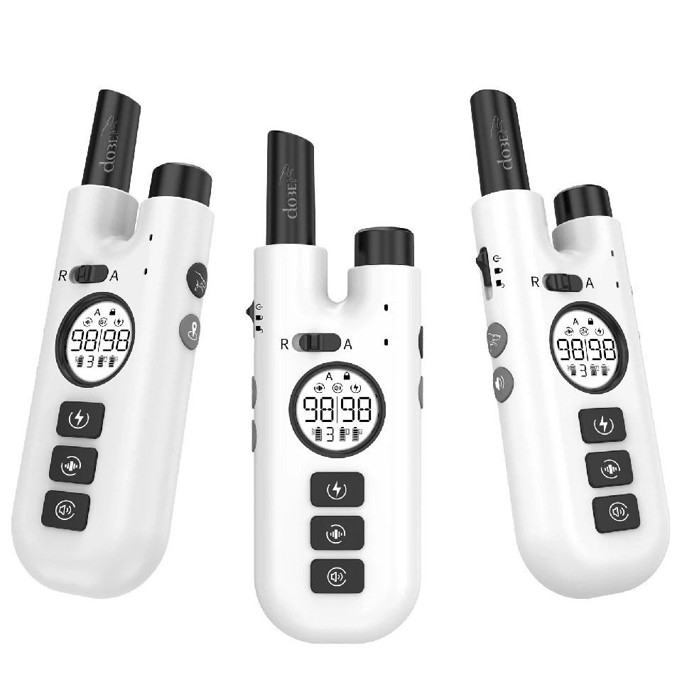Collar antiladridos 2 en 1 para adiestramiento canino, collar antiladridos recargable de 800 m, collar eléctrico para perros con control remoto, resistente al agua. - Imagen 8
