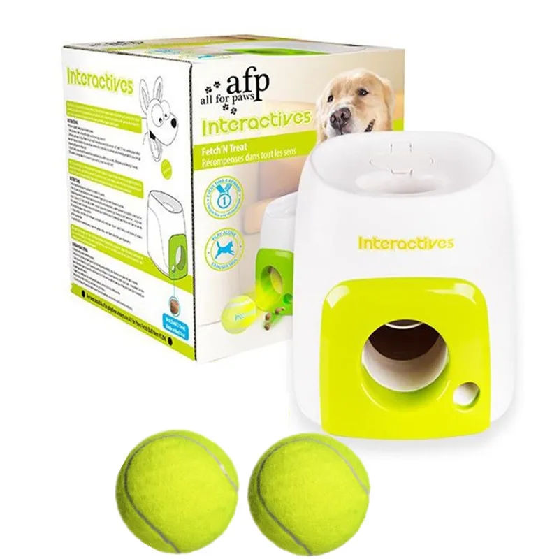 Lanzador automático inteligente de pelotas para perros con recompensa de comida - Imagen 7