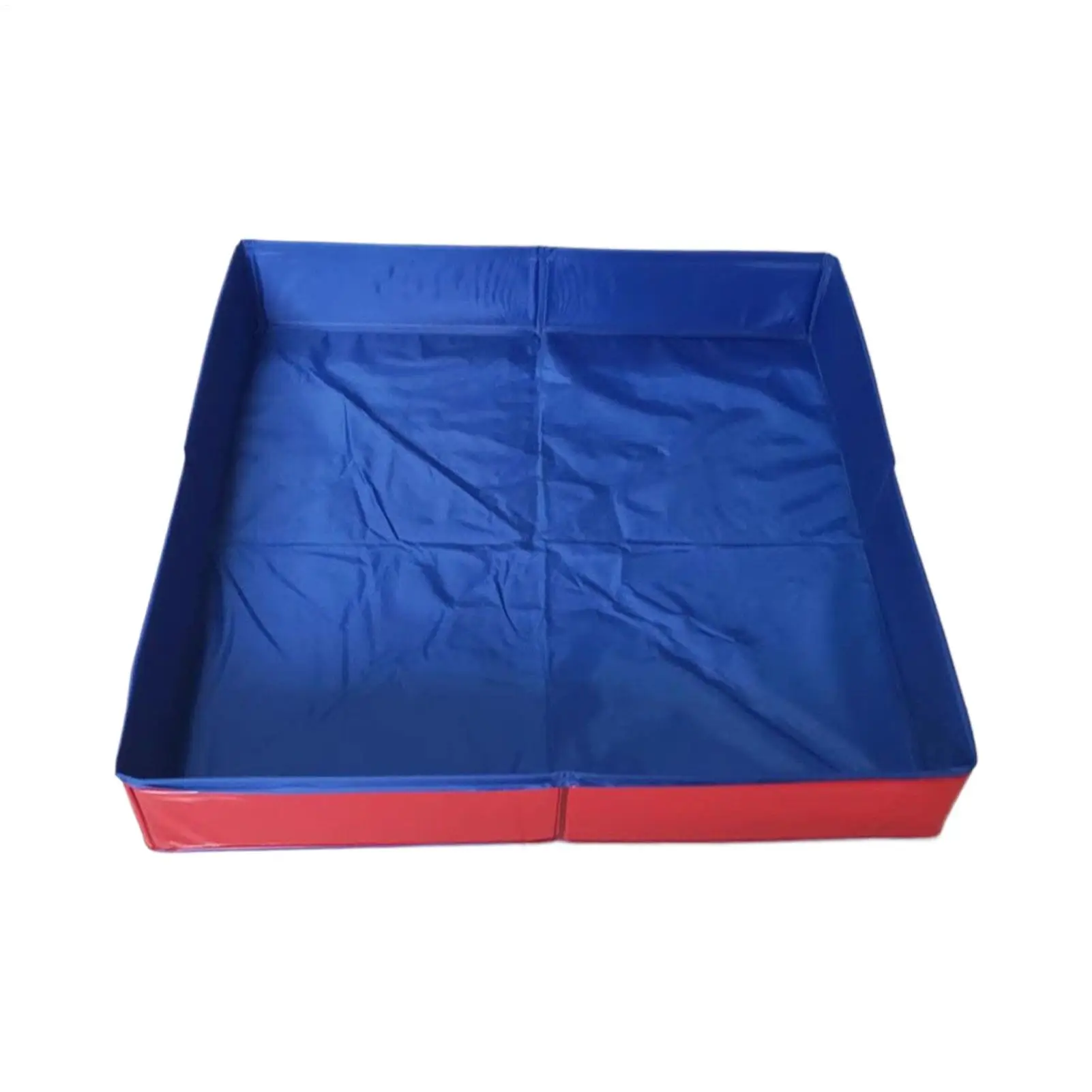 Piscina plegable de PVC para mascotas, piscina infantil antideslizante no inflable para perros, bañera para cachorros, gatos y otros animales. - Imagen 5