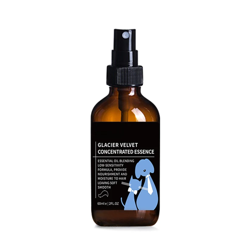 Spray para el cuidado del pelo de mascotas, antiestático, brillante, sin necesidad de enjuague, desenredante, con aceite esencial y desodorizante. - Imagen 5
