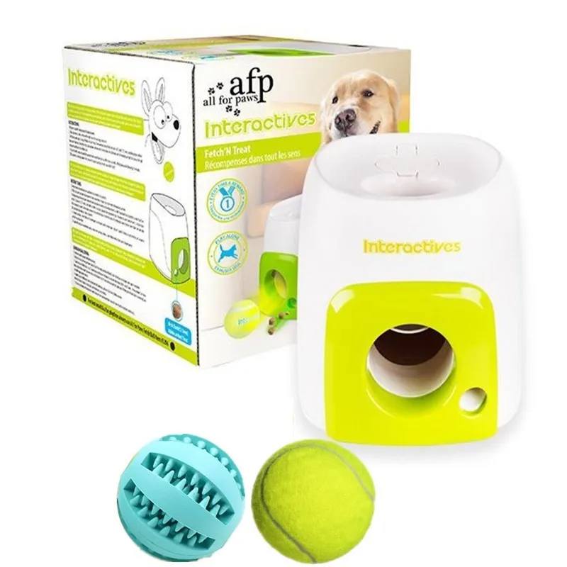 Lanzador automático inteligente de pelotas para perros con recompensa de comida - Imagen 8