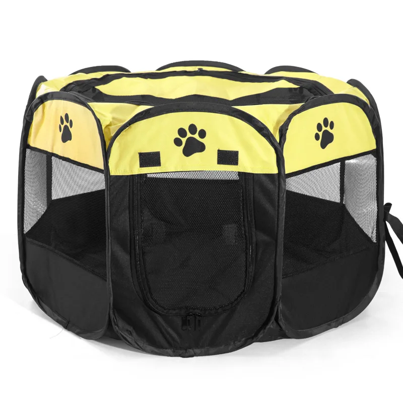 Tienda de campaña desmontable para mascotas de verano, tamaño S/M/L, para sala de partos de gatos, cama para perros al aire libre - Imagen 9