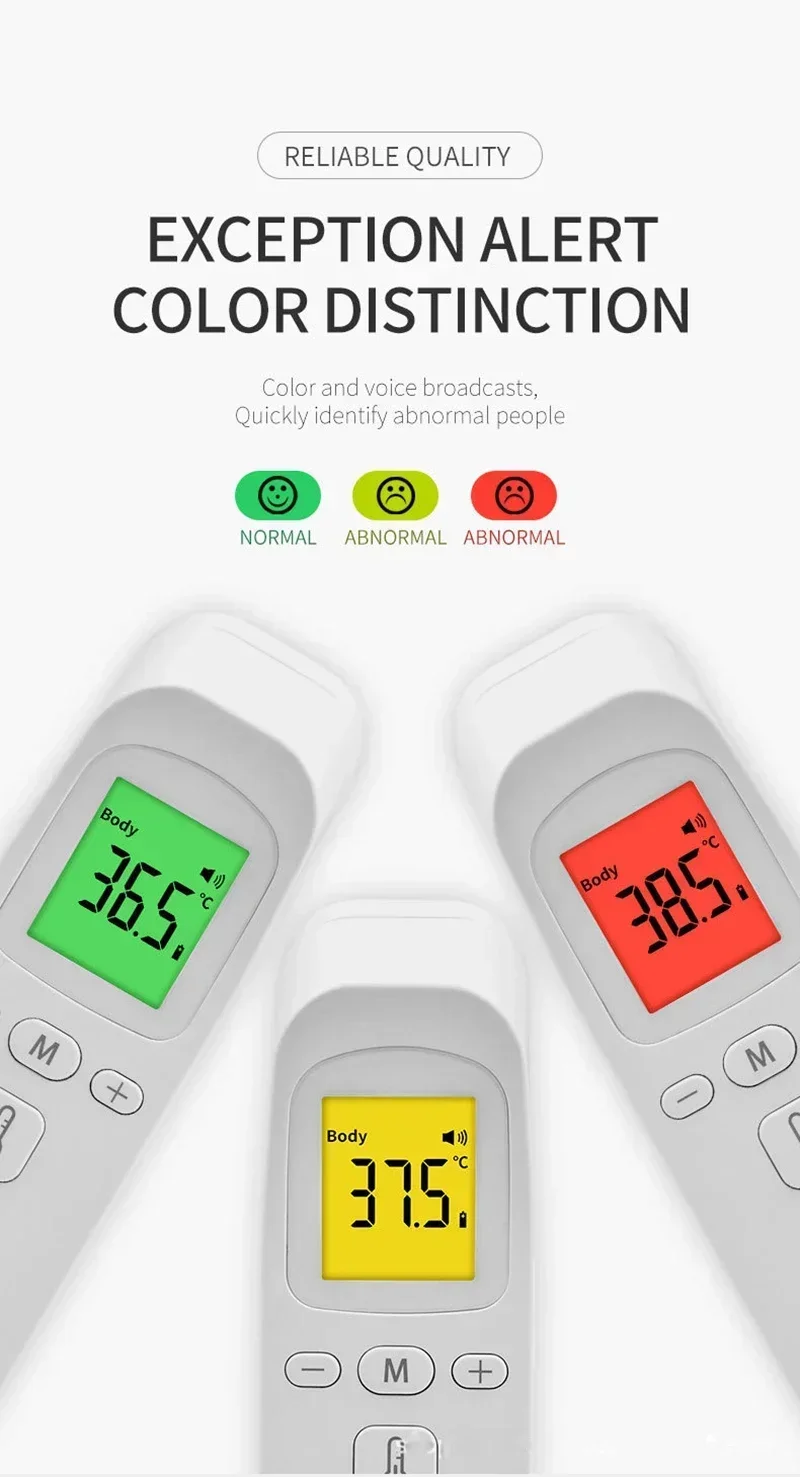 Termómetro infrarrojo digital para mascotas, medición rápida de temperatura, termómetro médico portátil sin contacto para mascotas. - Imagen 16