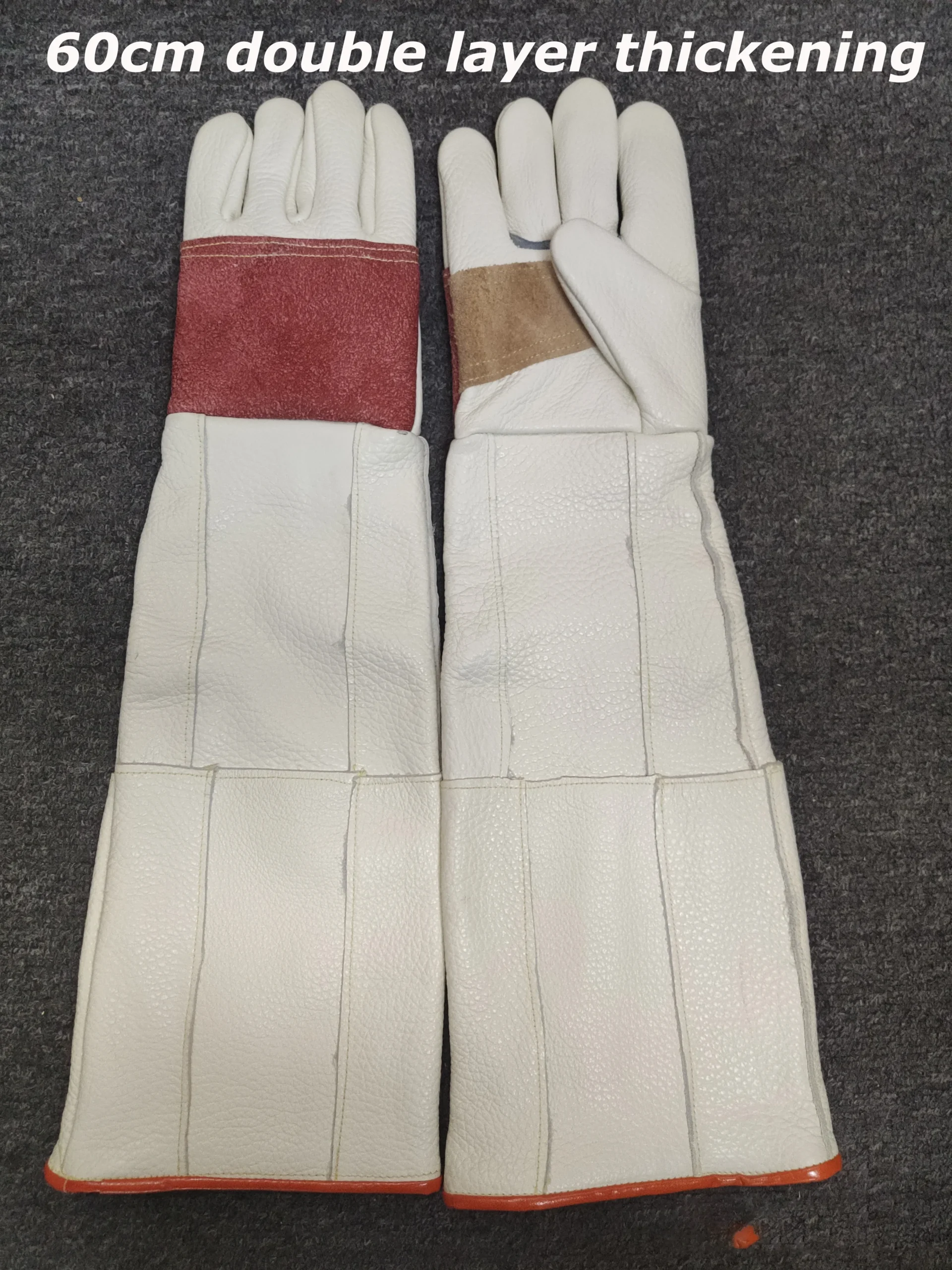 Guantes para perros y gatos resistentes a mordeduras y arañazos, protección para el manejo de animales, tendones fuertes, baño de animales, suministros de aseo impermeables - Imagen 8