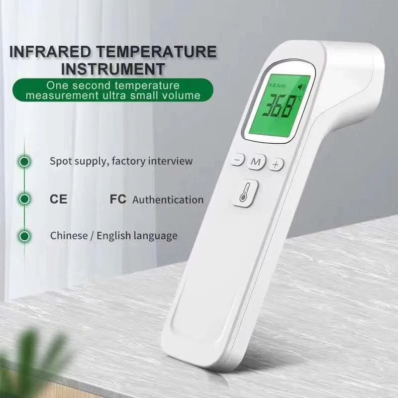 Termómetro infrarrojo digital para mascotas, medición rápida de temperatura, termómetro médico portátil sin contacto para mascotas.