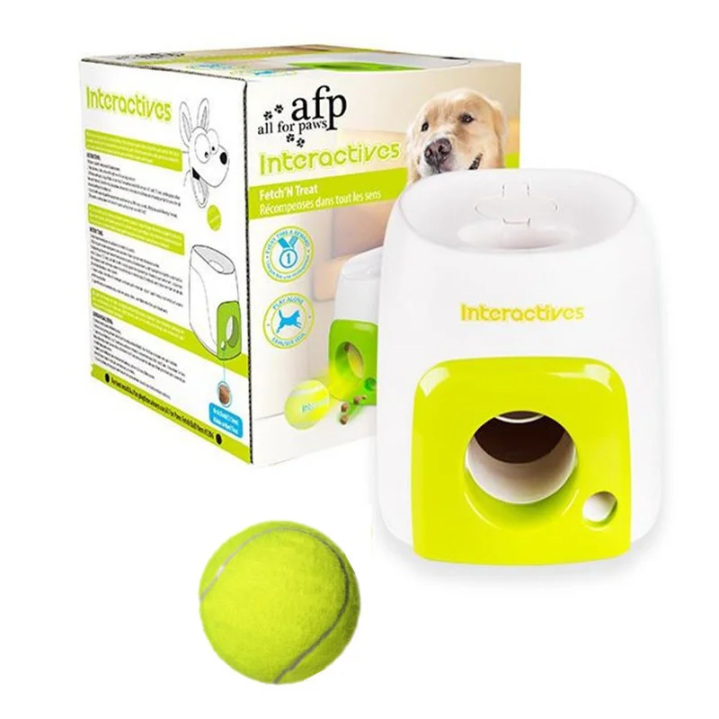 Lanzador automático inteligente de pelotas para perros con recompensa de comida - Imagen 9