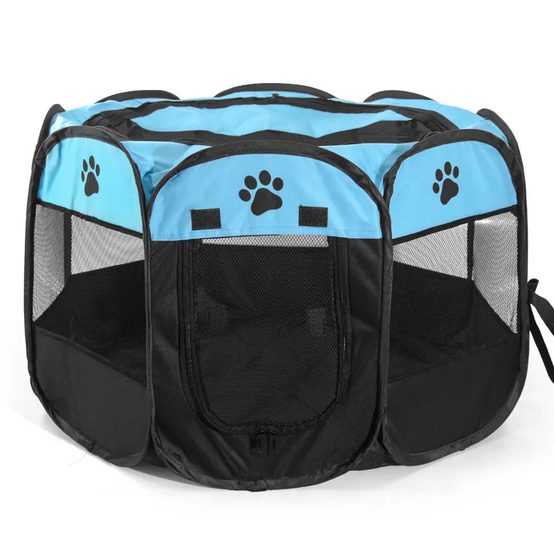 Tienda de campaña desmontable para mascotas de verano, tamaño S/M/L, para sala de partos de gatos, cama para perros al aire libre - Imagen 12