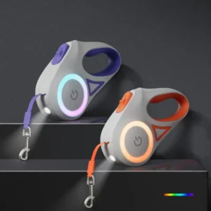 Correa luminosa LED para perros