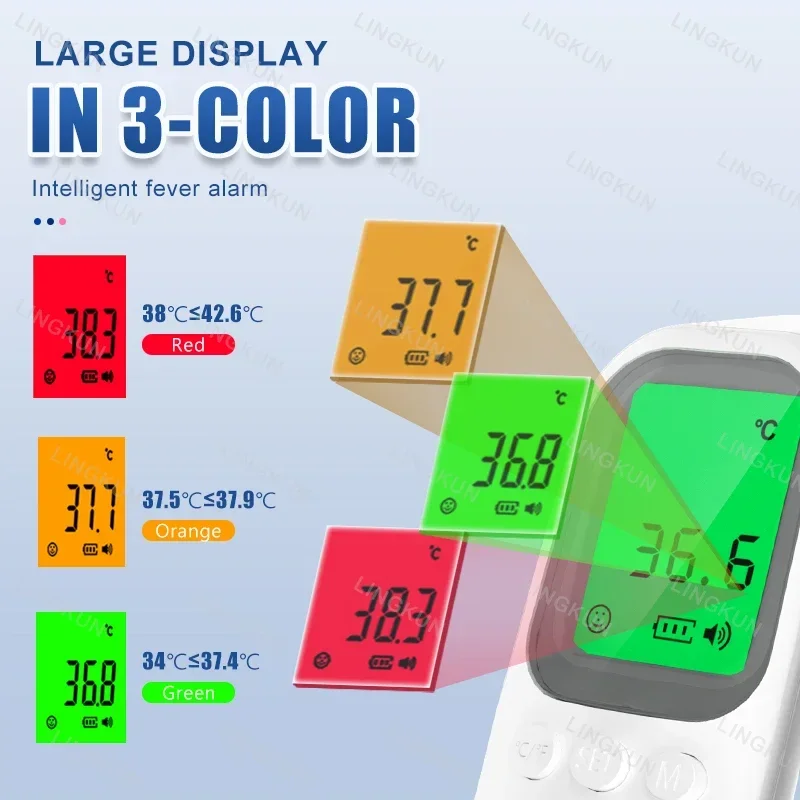 Termómetro infrarrojo digital para mascotas, medición rápida de temperatura, termómetro médico portátil sin contacto para mascotas. - Imagen 27