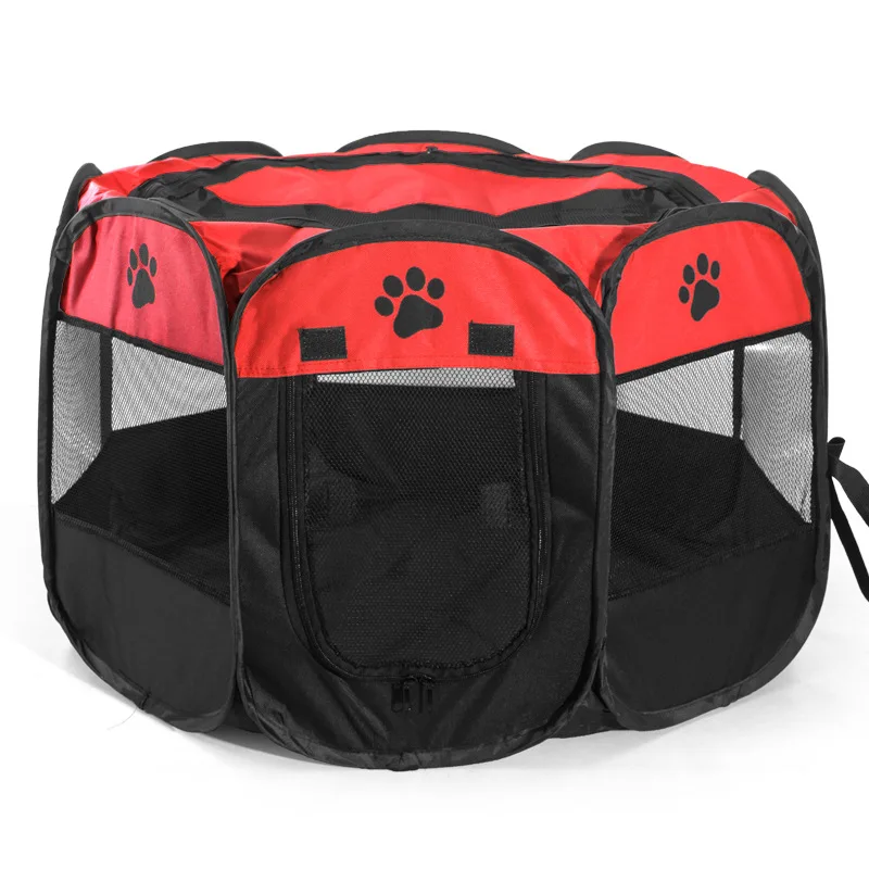 Tienda de campaña desmontable para mascotas de verano, tamaño S/M/L, para sala de partos de gatos, cama para perros al aire libre - Imagen 10